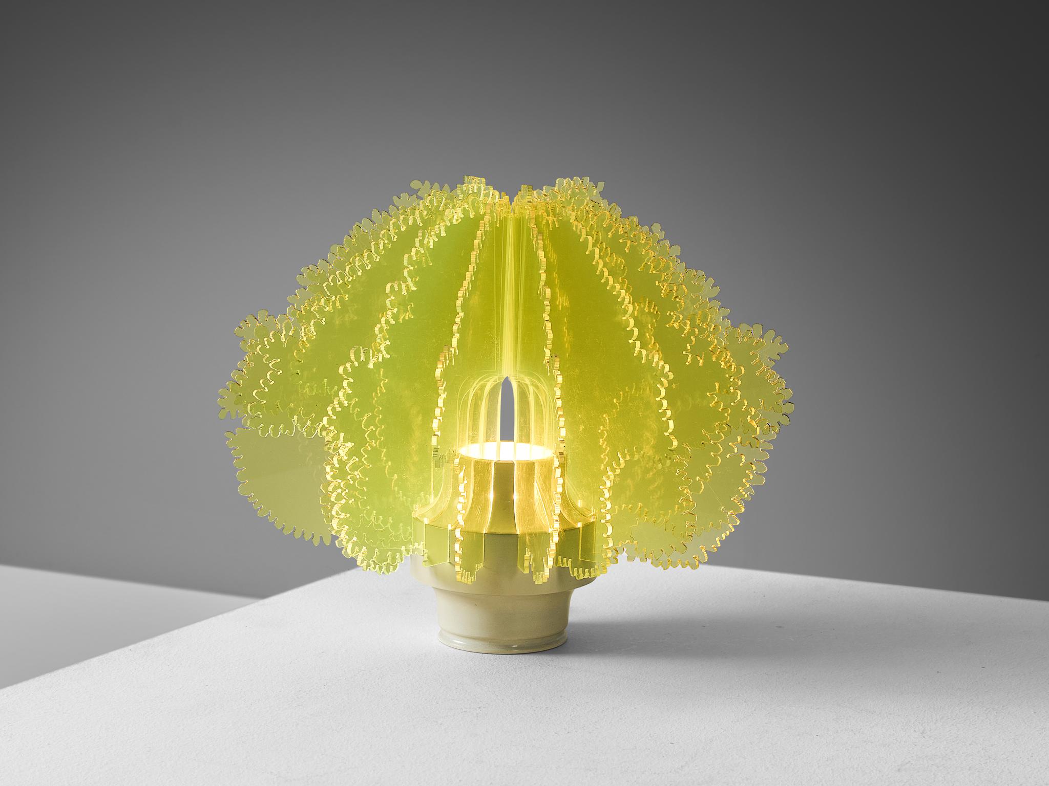 Ennio Lucini für Harvey Guzzini Dh, Tischlampe „Cespuglio“ (Postmoderne) im Angebot
