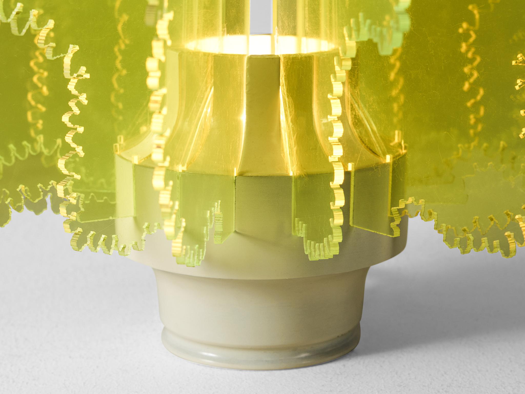 Ennio Lucini für Harvey Guzzini Dh, Tischlampe „Cespuglio“ (Italienisch) im Angebot