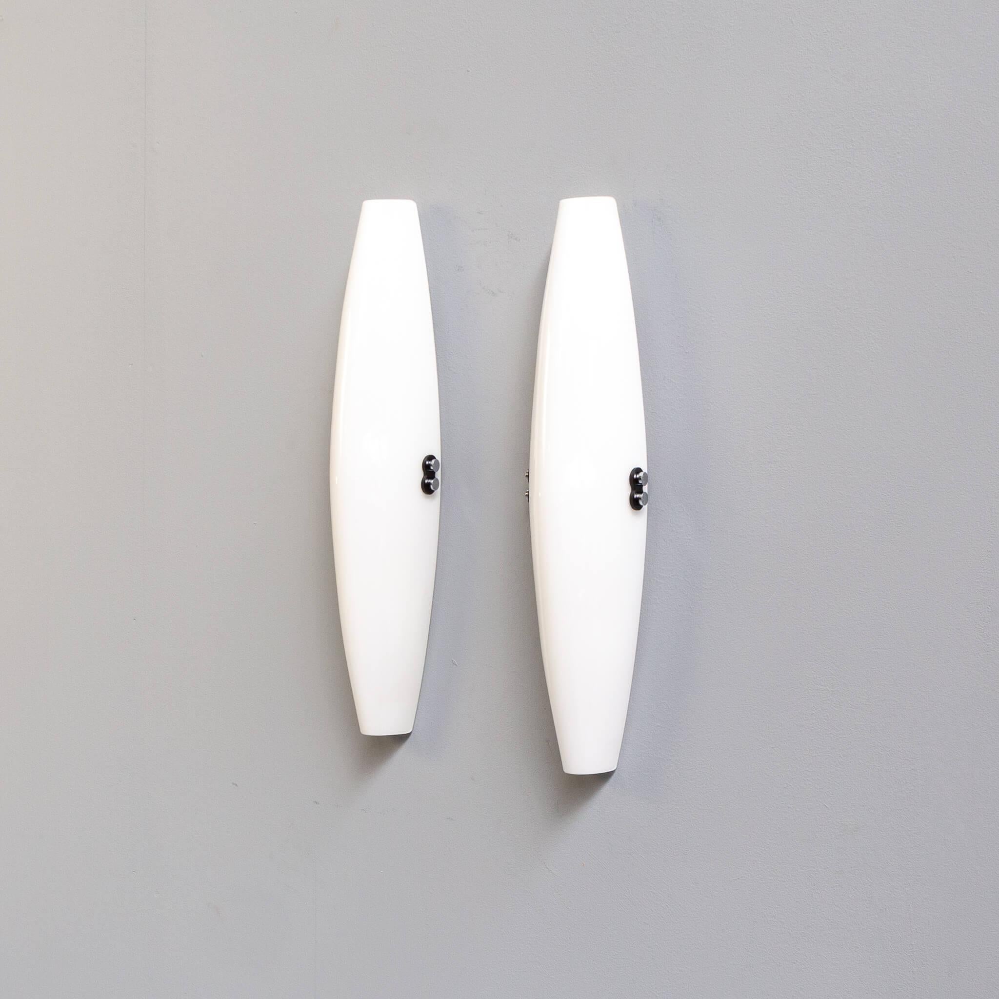 Ennio Pasini ‘Robbia 60’ Wall Lamp Glass for VeArt Set/2 In Good Condition For Sale In Amstelveen, Noord