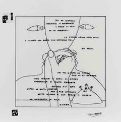 Da Te Lontano (Far From You) - Screen Print by Ennio Pouchard - 1973