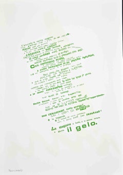 Our Season is Burned - Screen Print by Ennio Pouchard - 1970 ca.