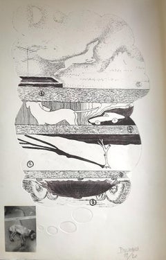 Der große Traum – Paraventdruck von Ennio Pouchard – 1976