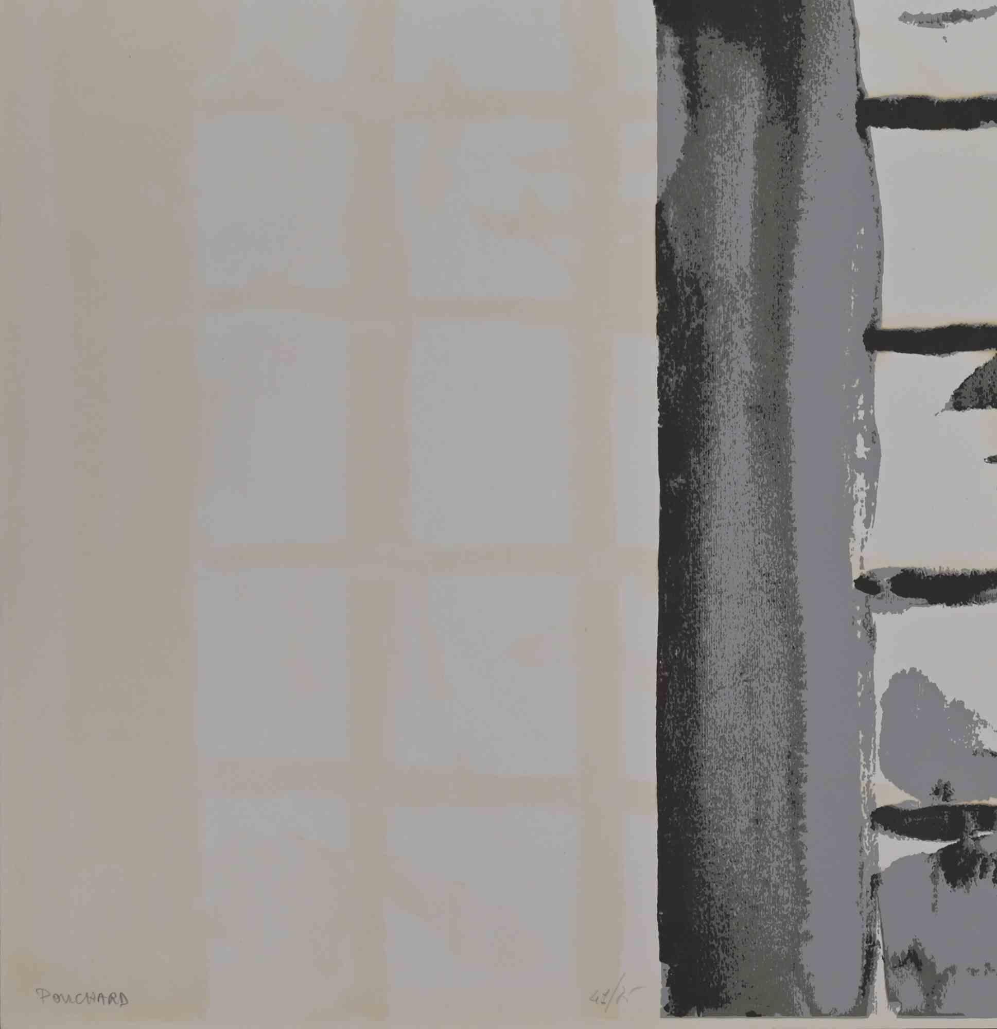 The Big Trees - I Grandi Alberi - Offset/Screen print by Ennio Pouchard - 1970s For Sale 1