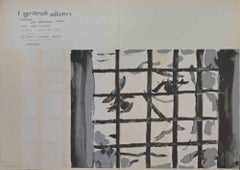 The Big Trees - I Grandi Alberi - Offset/Screen print by Ennio Pouchard - 1970s
