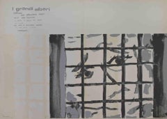 The Big Trees - I Grandi Alberi - Offset/Screen print by Ennio Pouchard - 1970s