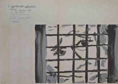 The Big Trees - I Grandi Alberi - Offset/Screen print by Ennio Pouchard - 1970s