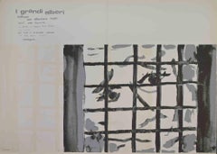 The Big Trees - I Grandi Alberi - Screen print by Ennio Pouchard - 1970s