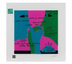 Una Perla (A Pearl) - Screen Print by Ennio Pouchard - 1973