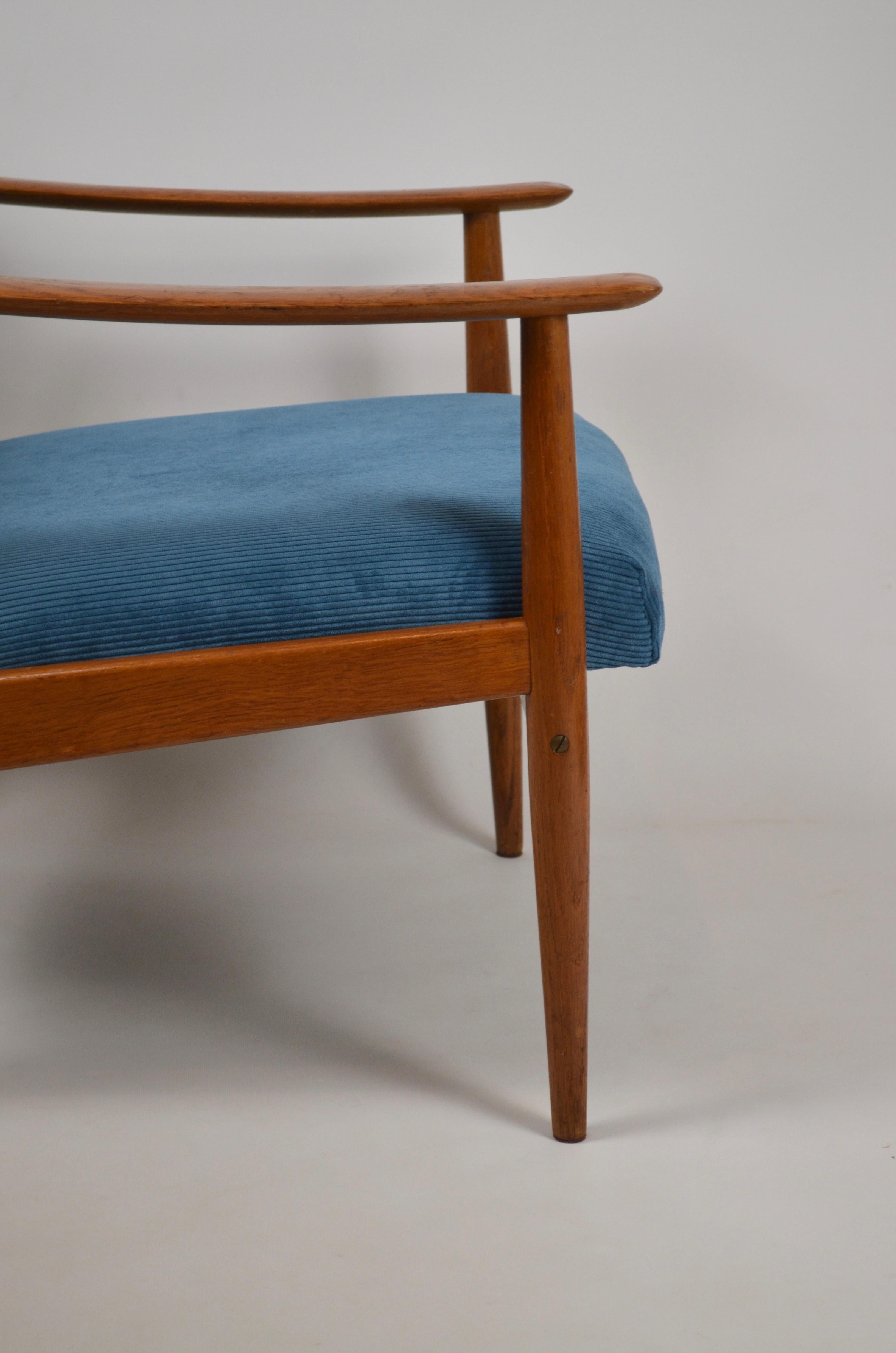 Fauteuil en teck 