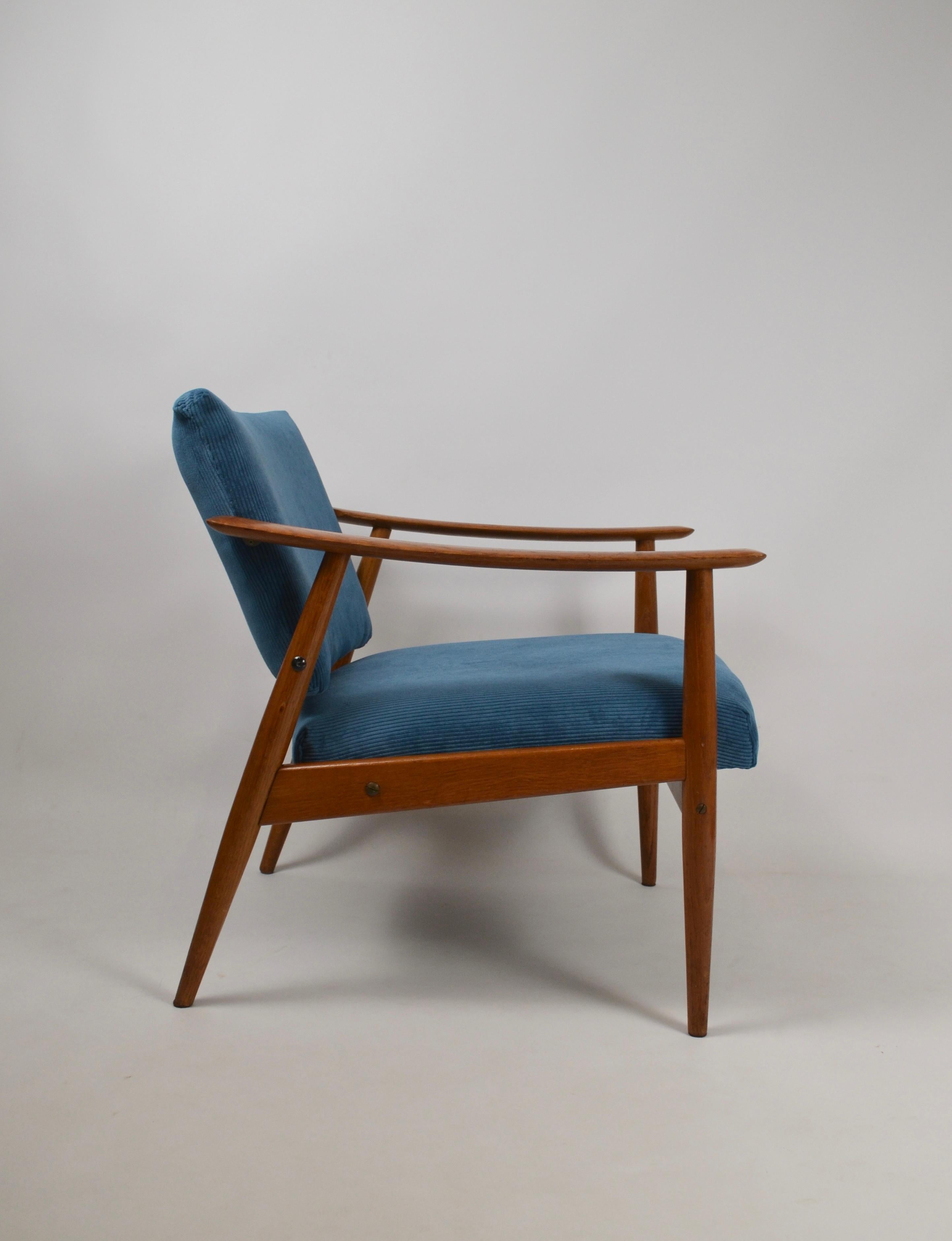 Fauteuil en teck 
