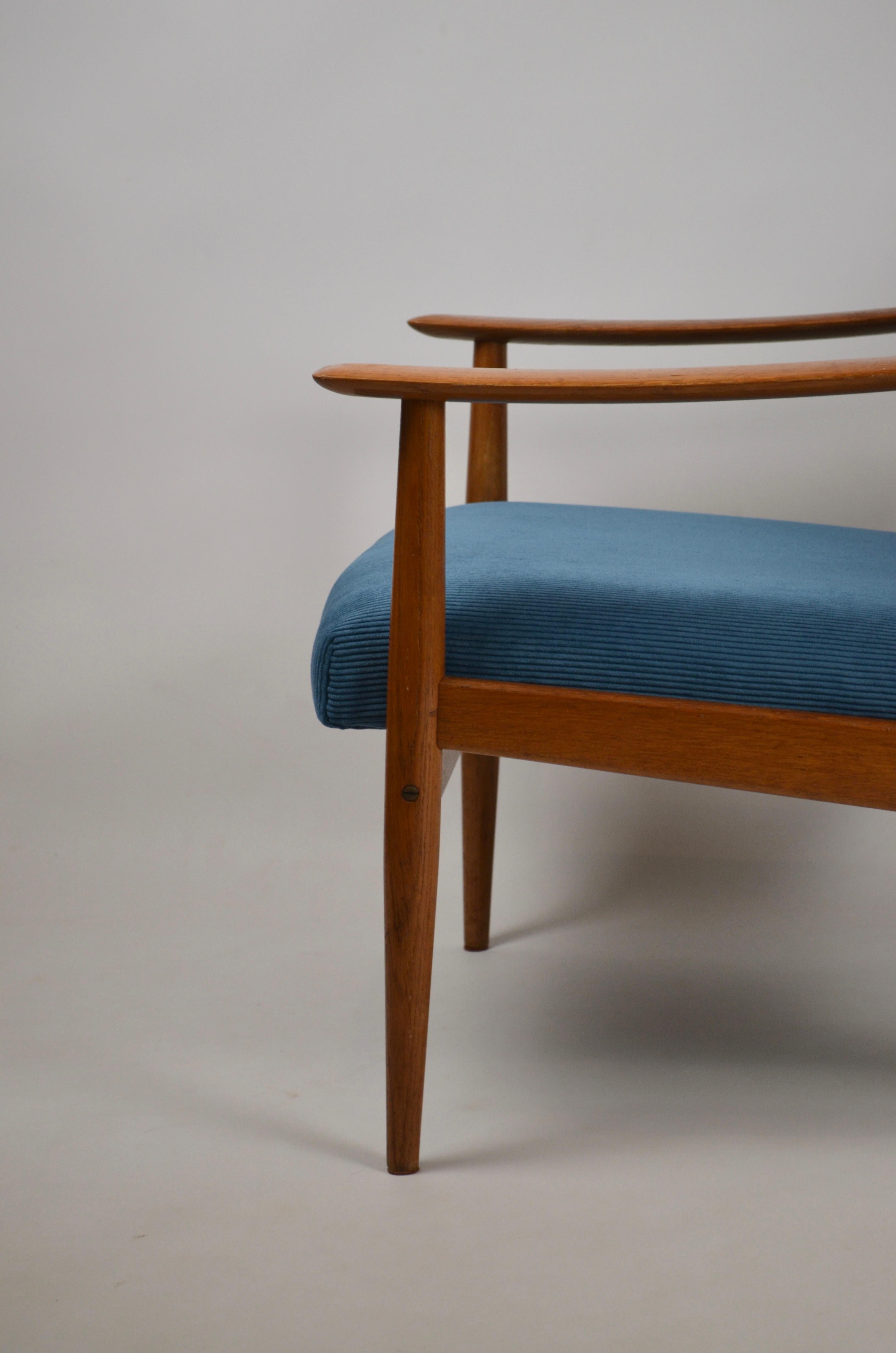 Fauteuil en teck 