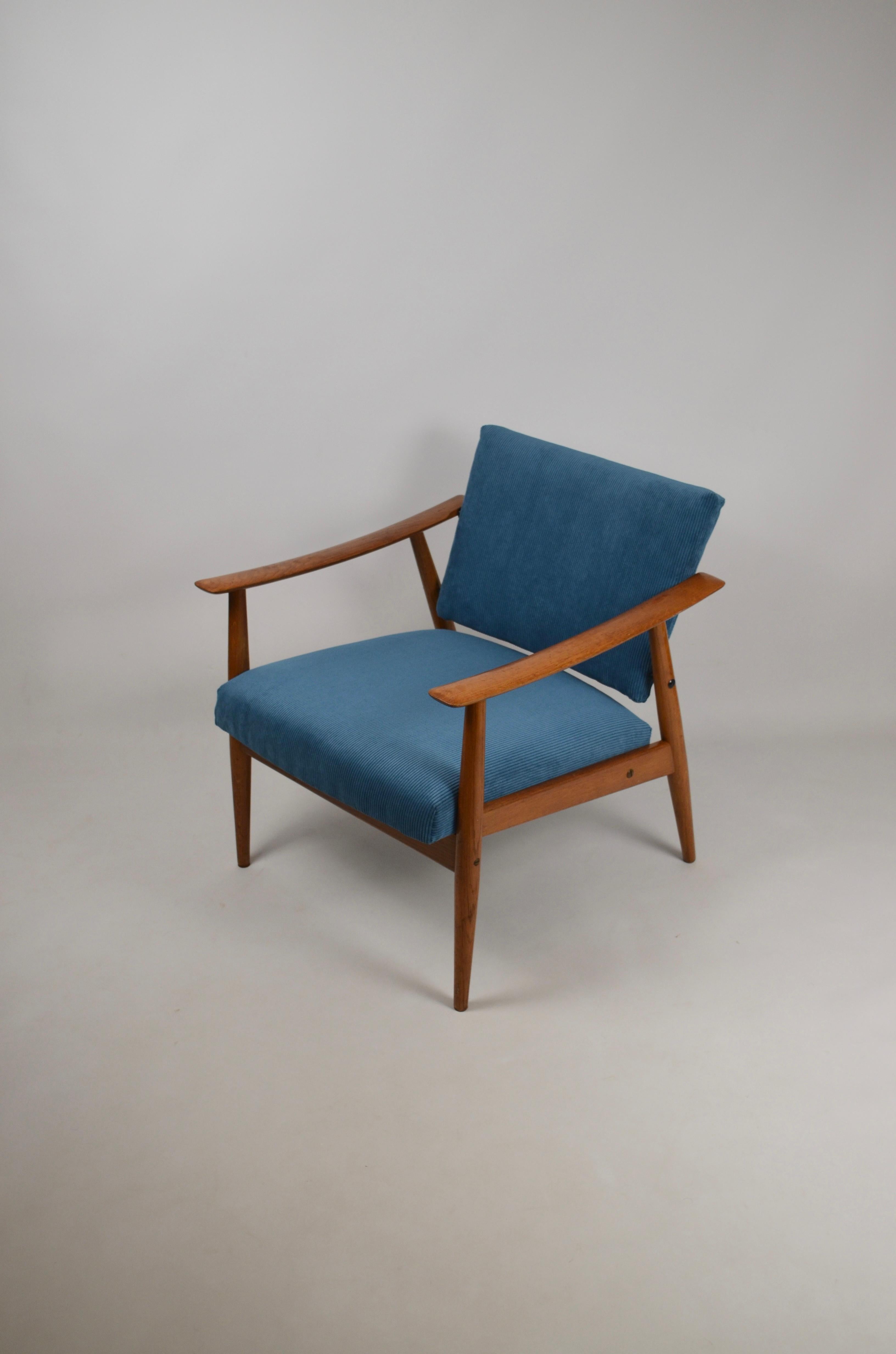 Fauteuil en teck 