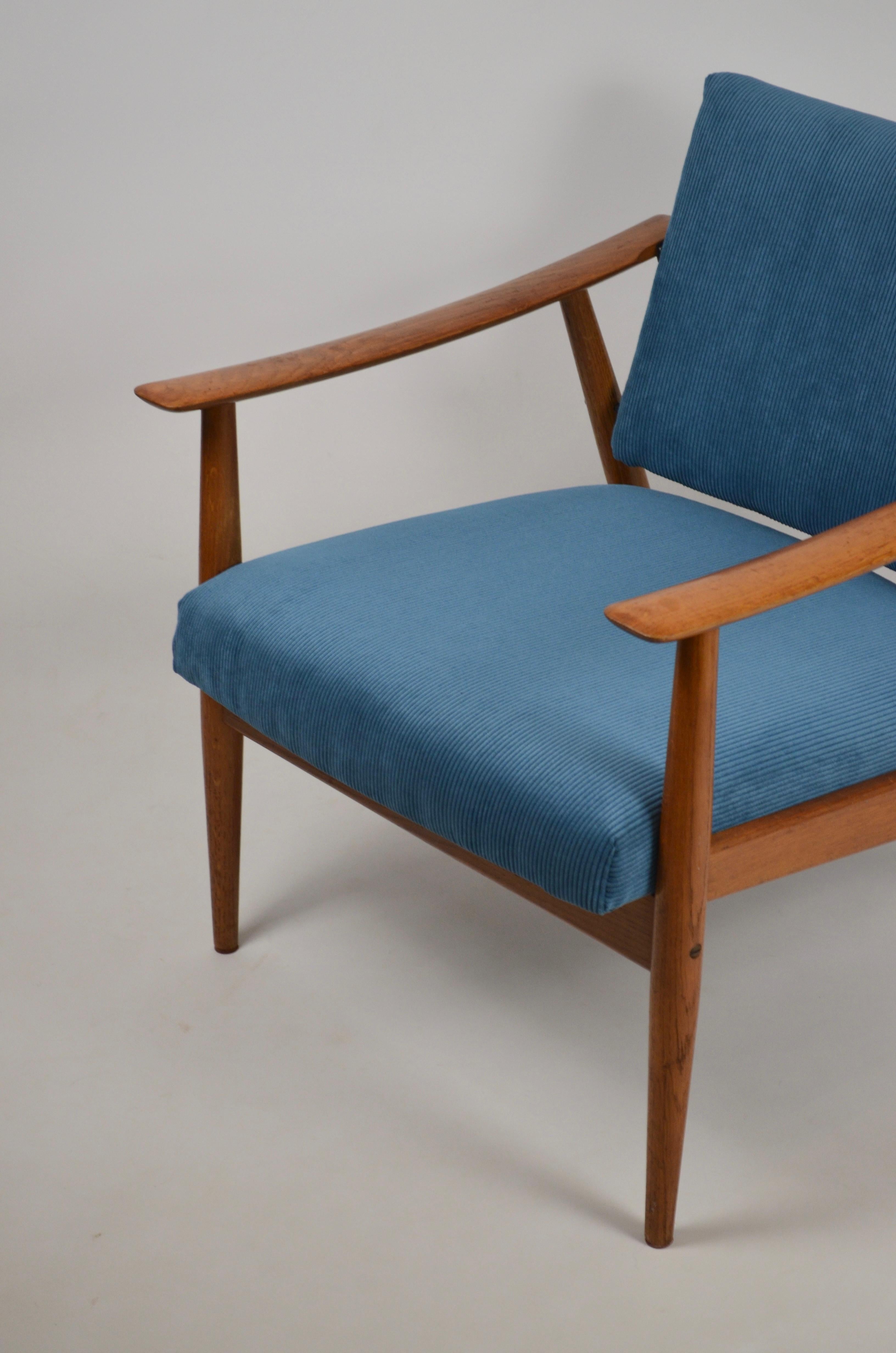 Fauteuil en teck 