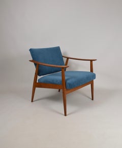 "Eno" Sillón de teca de Torbjörn Afdal para Sandvik, Noruega, años 60