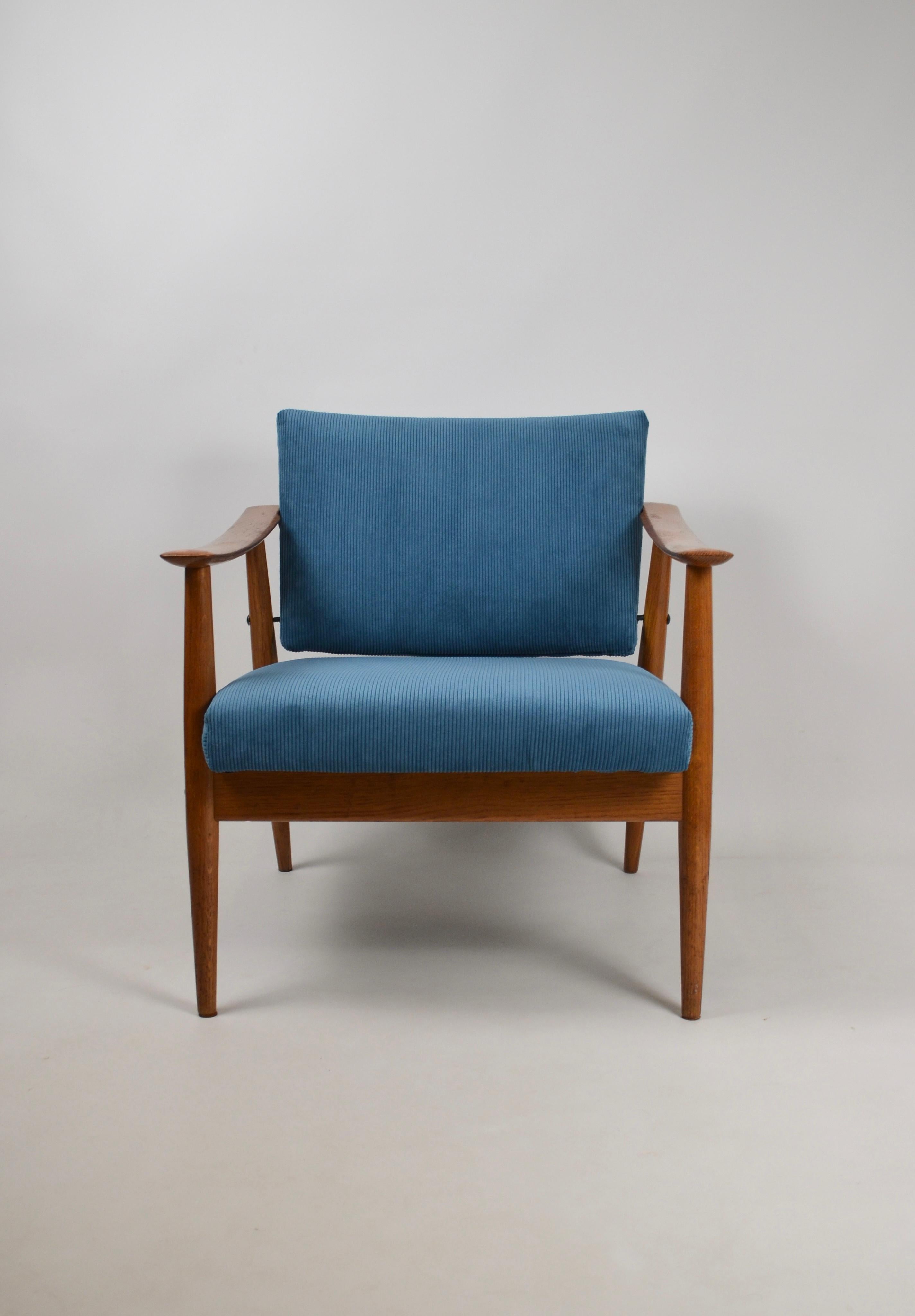 Fauteuil en teck 