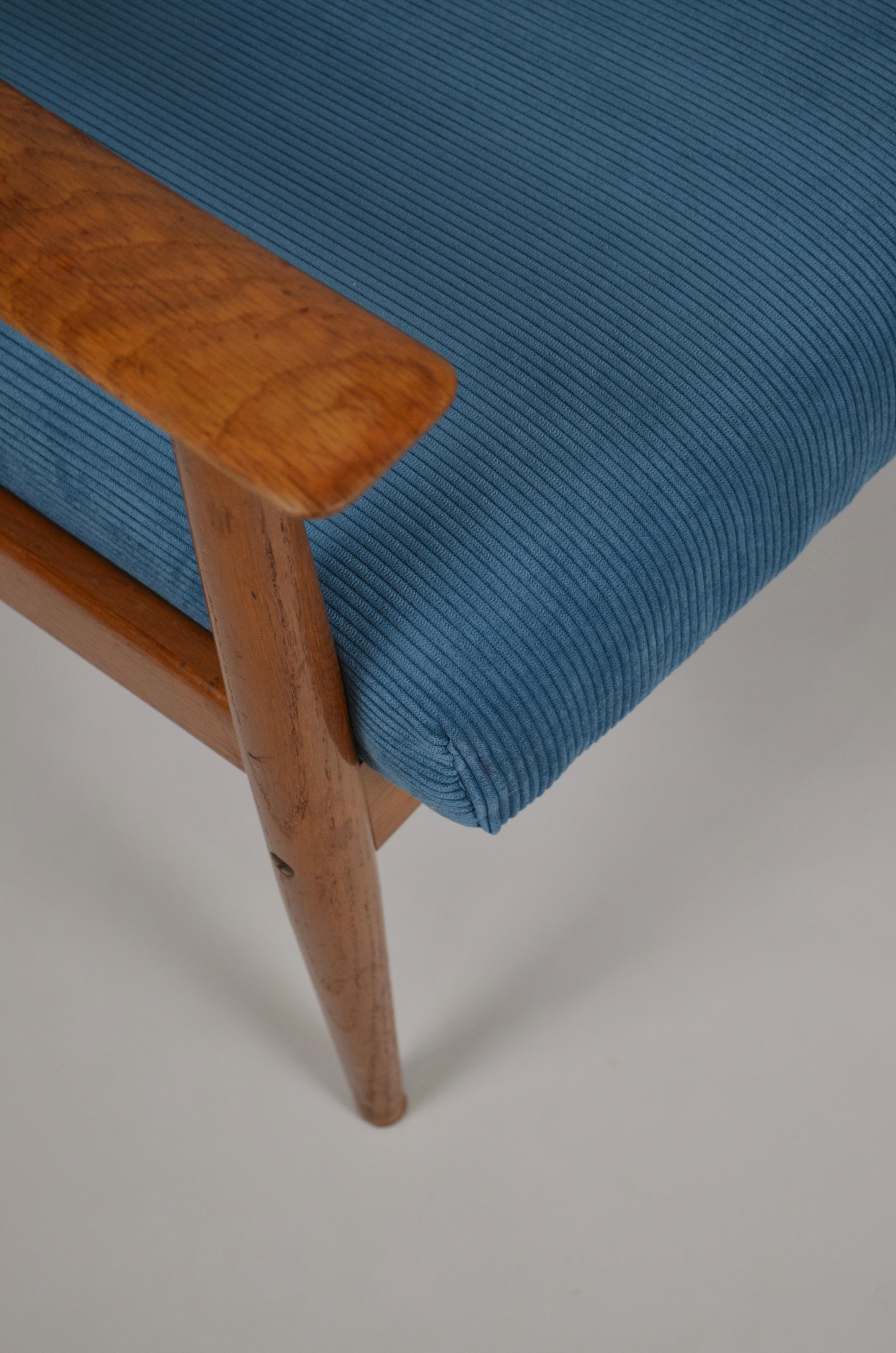 Norvégien Fauteuil en teck 