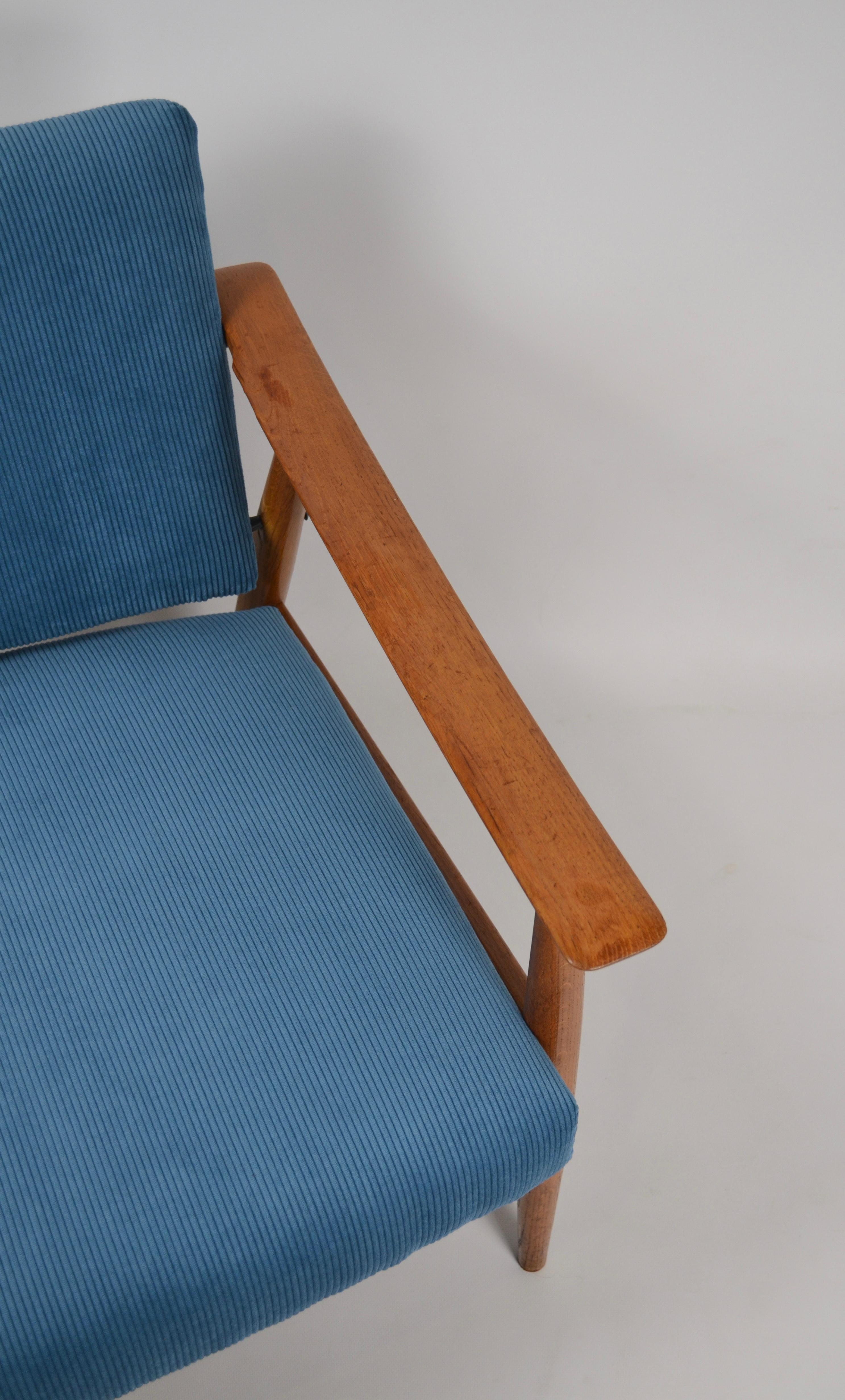 Fauteuil en teck 