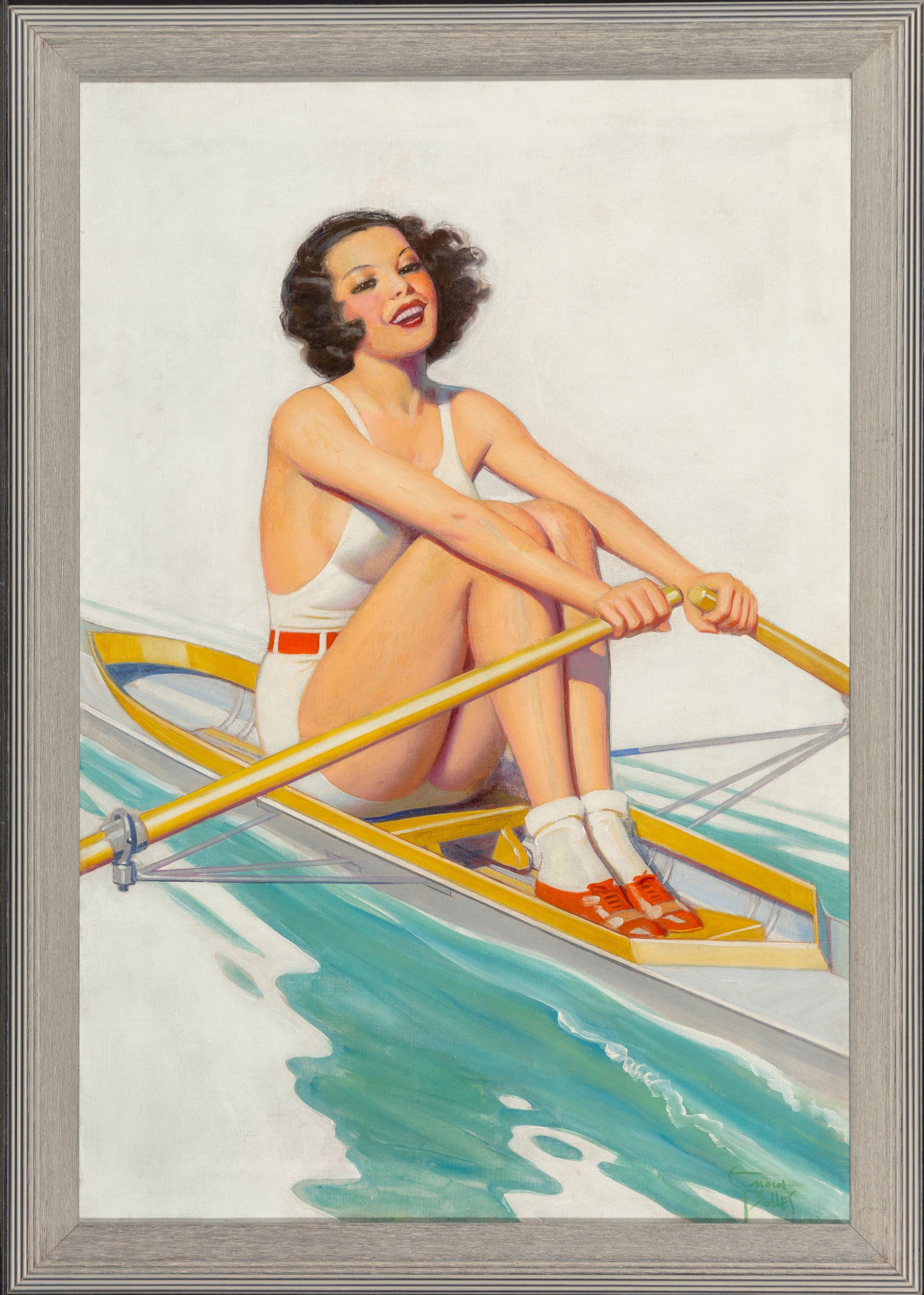 A Winning Personality - Painting by Enoch Bolles