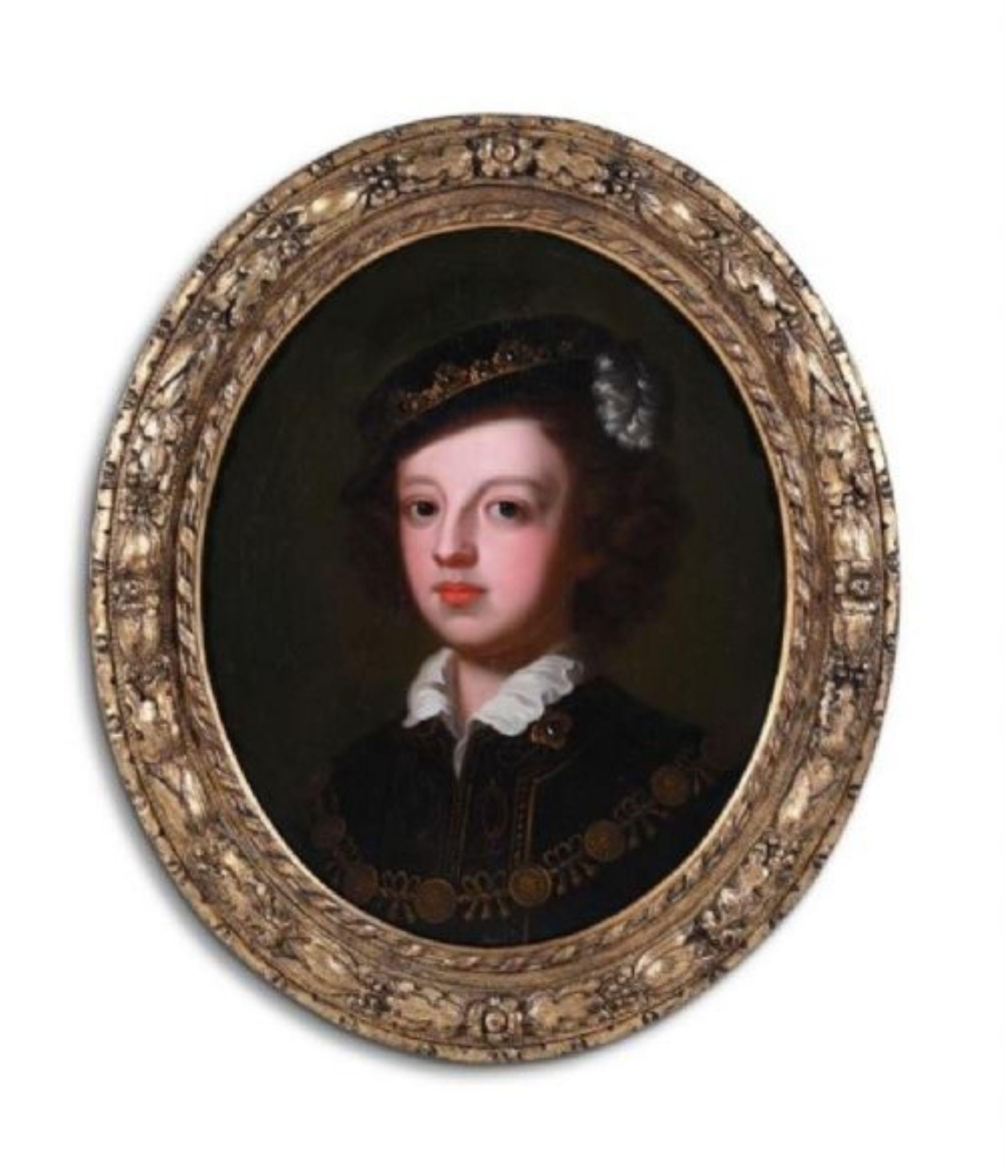 Enoch Seeman Portrait Painting - ENOCH SEEMAN (circle of) PORTRAIT OF SIR FRANCIS SEYMOUR AS A BOY