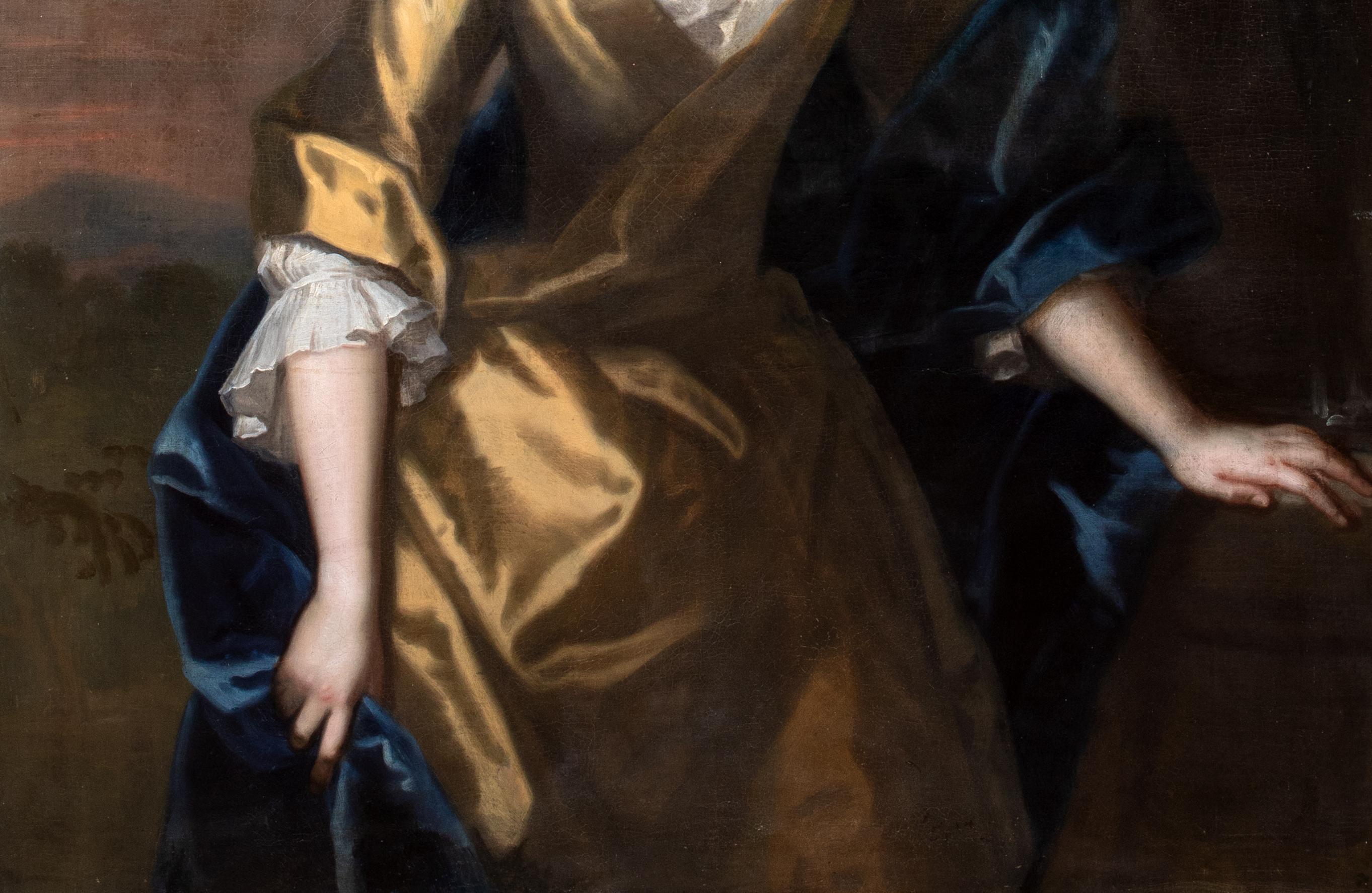 Portrait Of Miss Jones of Fonman Castle, Wales, circa 1730  by ENOCH SEEMAN For Sale 6