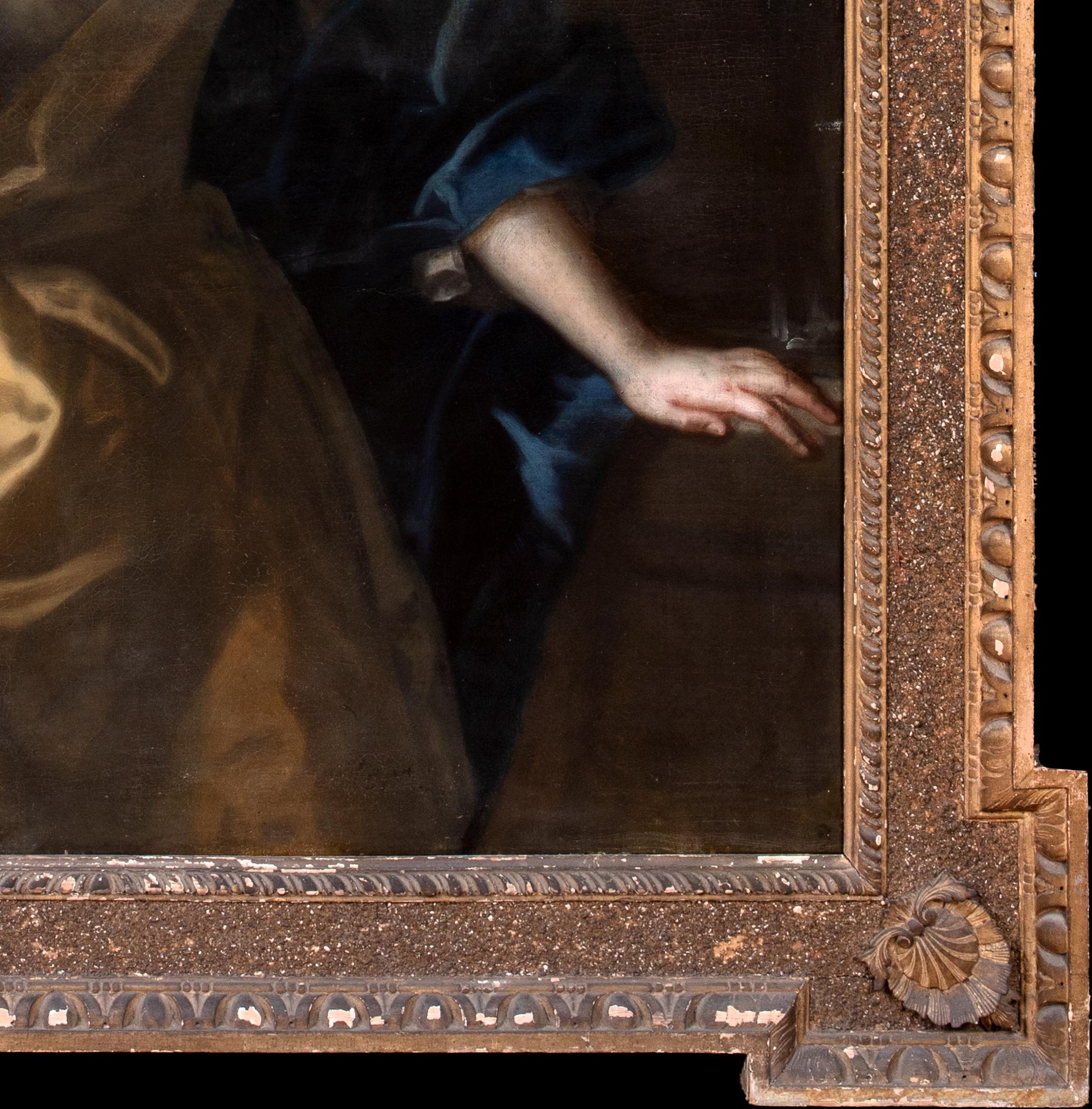 Portrait Of Miss Jones of Fonman Castle, Wales, circa 1730

by ENOCH SEEMAN (1689-1744)

Large 18th century three quarter length portrait of Miss Jones of Fonmon Castle, Wales, oil on canvas by Enoch Seeman. Excellent quality and condition portrait