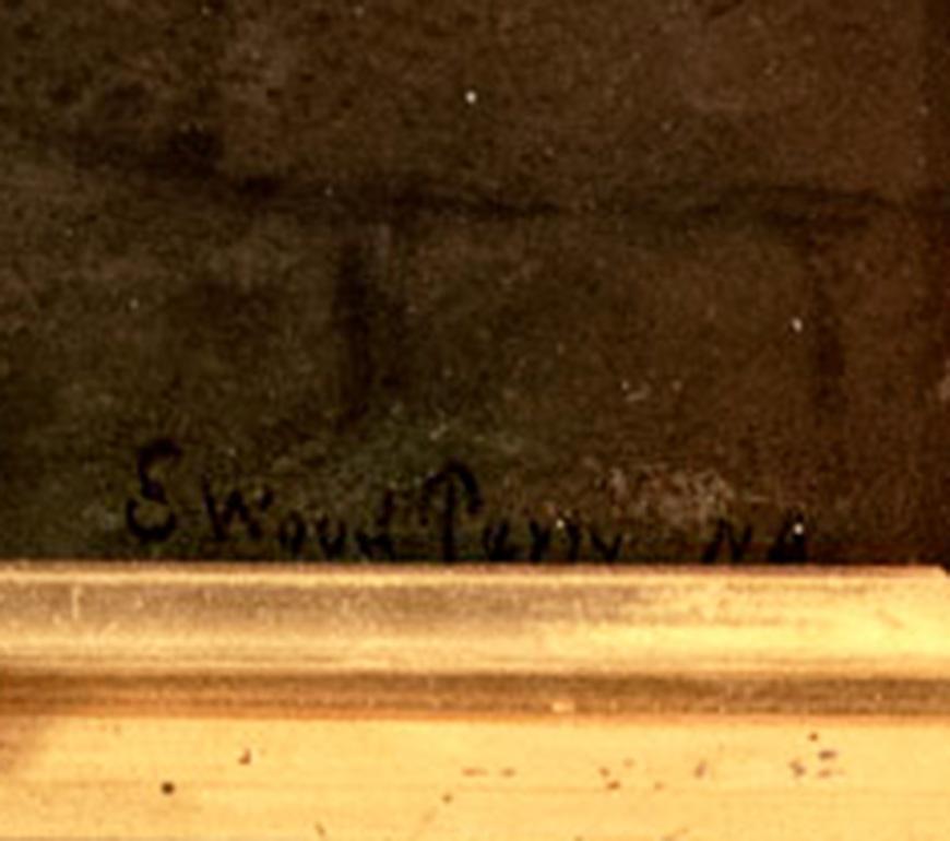 Enoch Wood Perry Jr. was a 19th-century American painter known for his thematic and stylistic works, including many portraits and landscapes. He was trained at the Dusseldorf Academy in Germany by the artist Emile Luetze, author of the painting