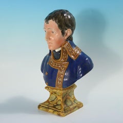 Enoch Wood Staffordshire Bust of Napoleon Bonaparte