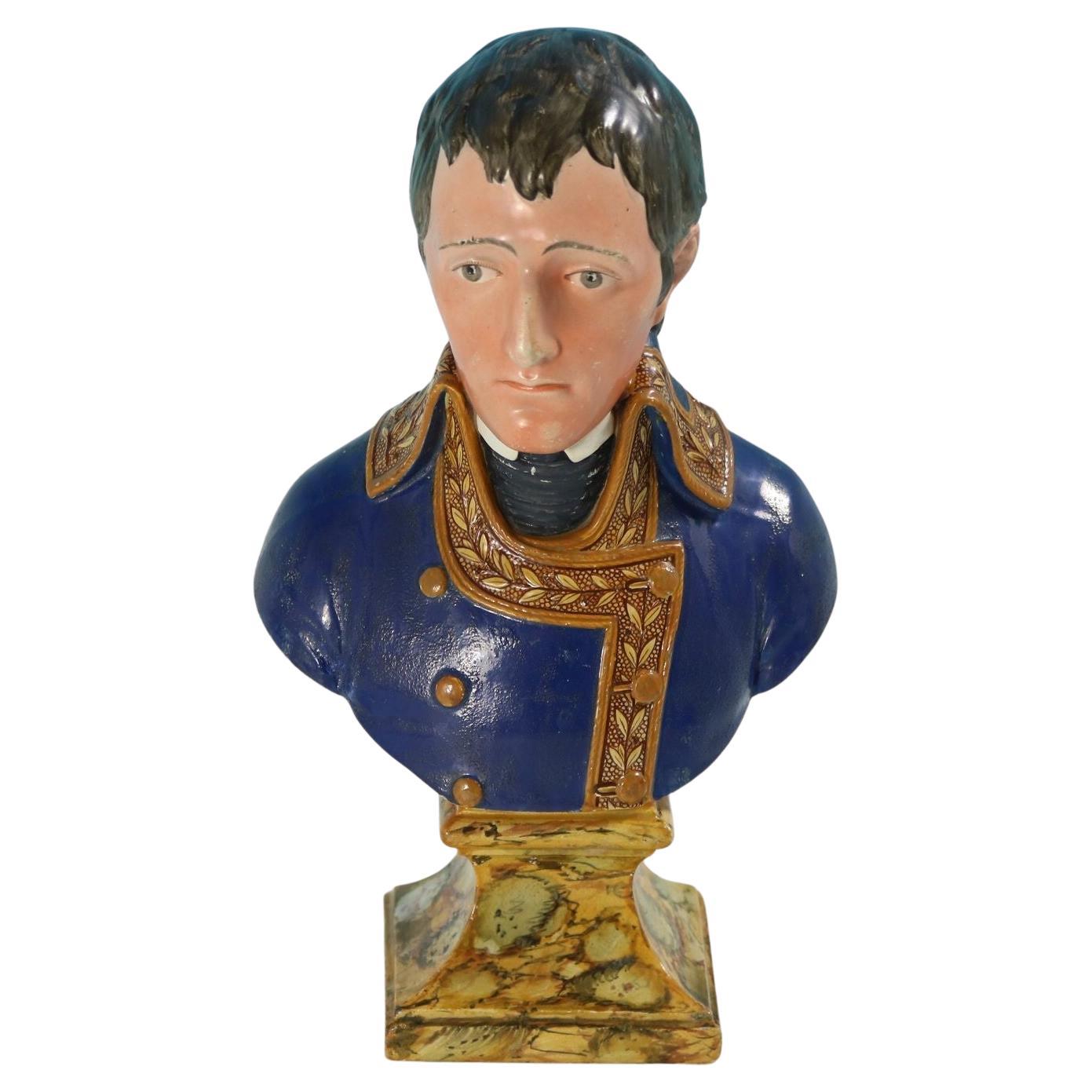 Enoch Wood Staffordshire Bust of Napoleon Bonaparte