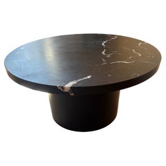 Enoki Black Marble-Top Coffee Table by Philipp Mainzer in Stock