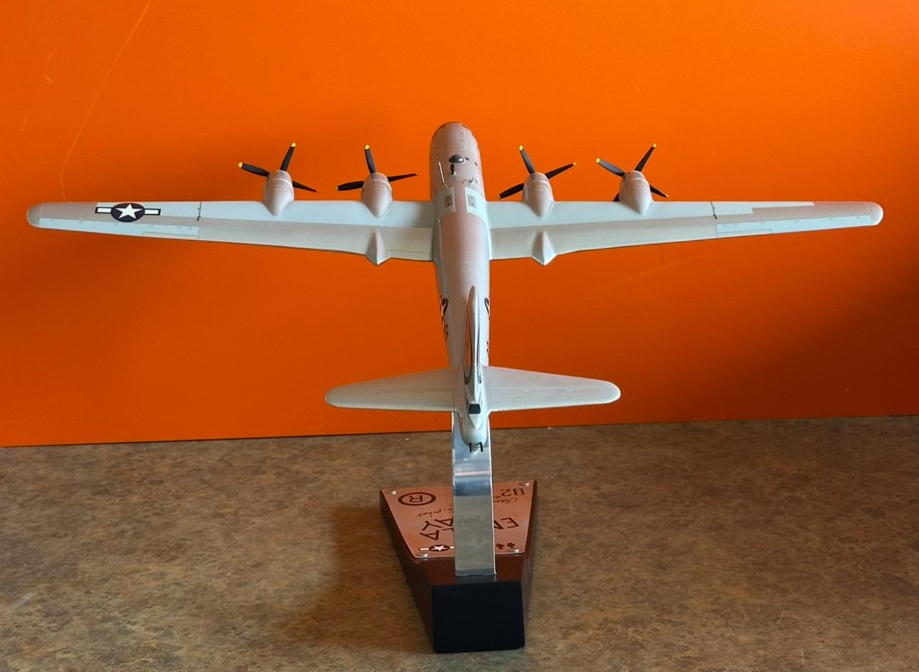Enola Gay B-29 Bomber Model Airplane, Signed by Pilot Paul Tibbetts WW II For Sale 6