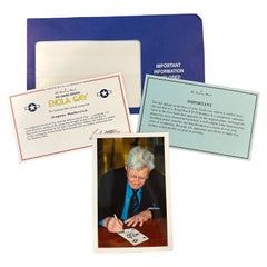 Enola Gay B-29 Bomber Model Airplane, Signed by Pilot Paul Tibbetts WW II