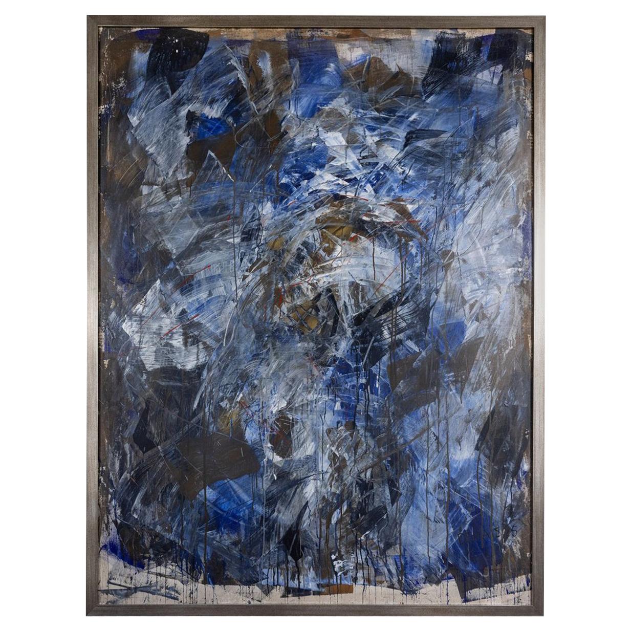 Enormous, 1985, Abstract Oil Painting