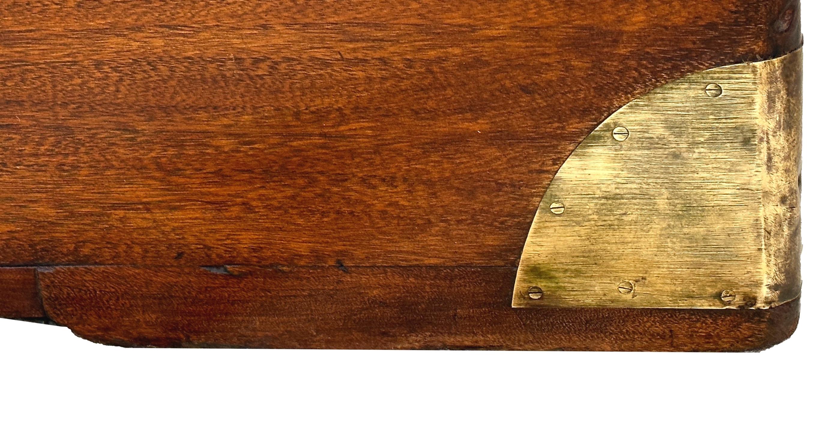 Enormous 19th Century Camphor Campaign Trunk 6