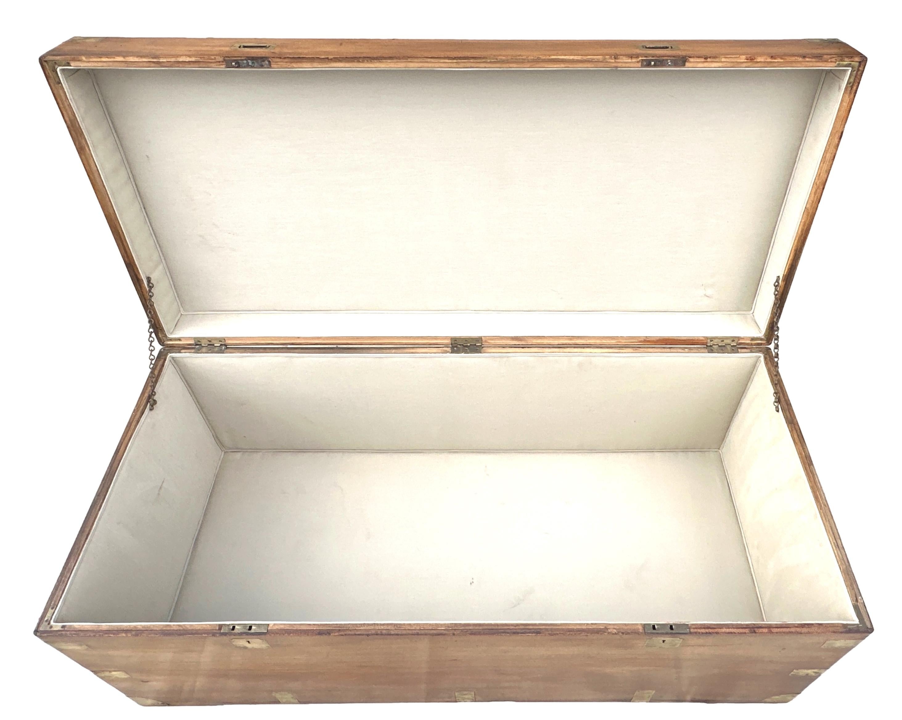 Other Enormous 19th Century Camphor Campaign Trunk