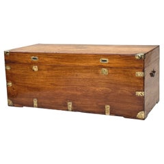 Antique WWI Era Military Steamer Trunk – Silk & Cypress