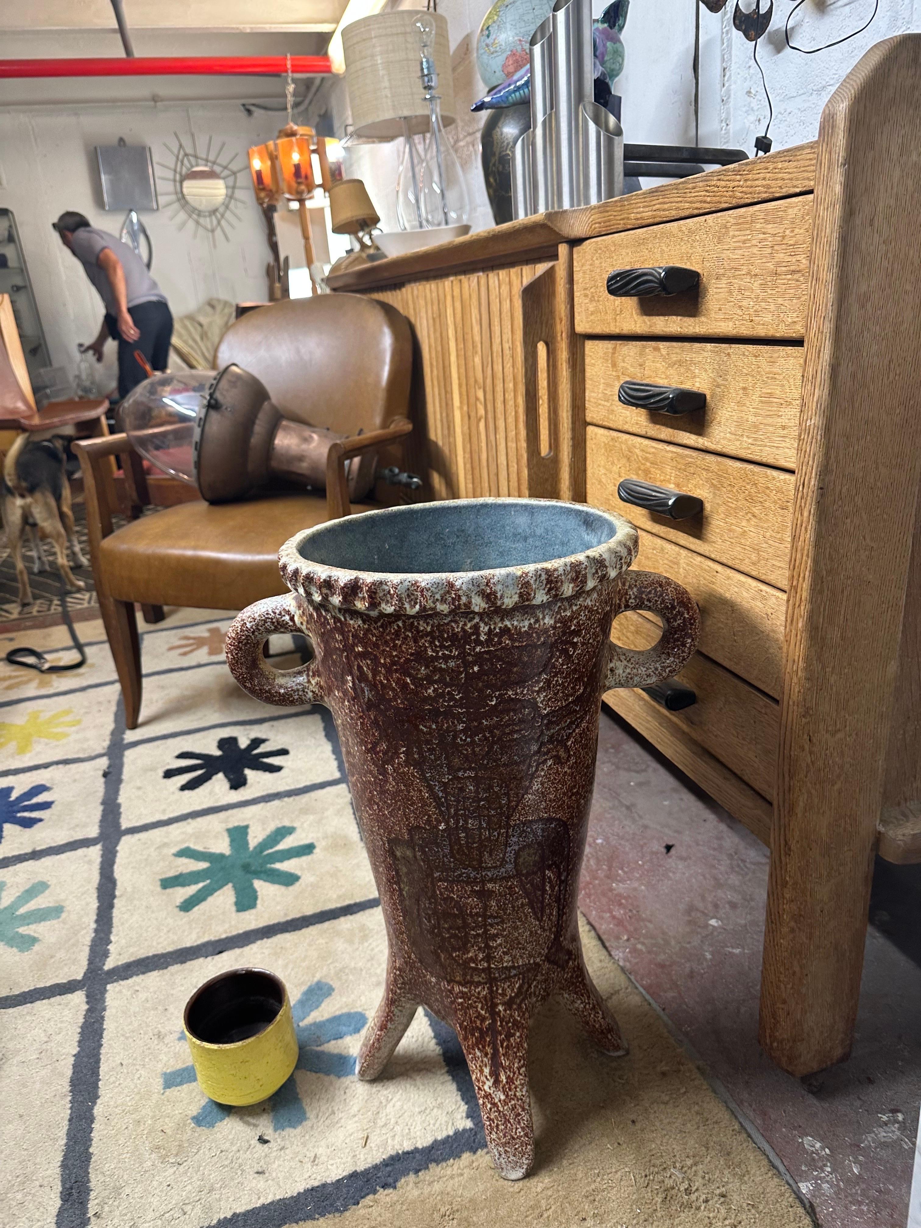Enorme „Accolay-Vase“ (Mitte des 20. Jahrhunderts) im Angebot