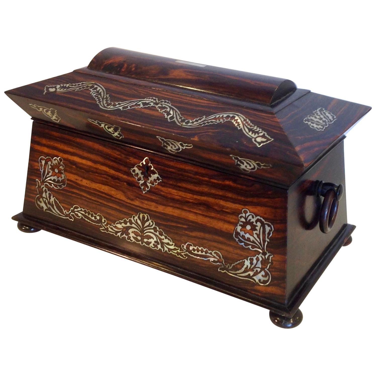 Enormous Anglo - Indian Tea Caddy For Sale