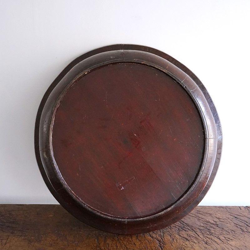 Very Large Antique Chinese Wooden Bowl, 19th Century For Sale 5