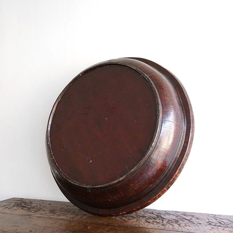 Very Large Antique Chinese Wooden Bowl, 19th Century For Sale 6