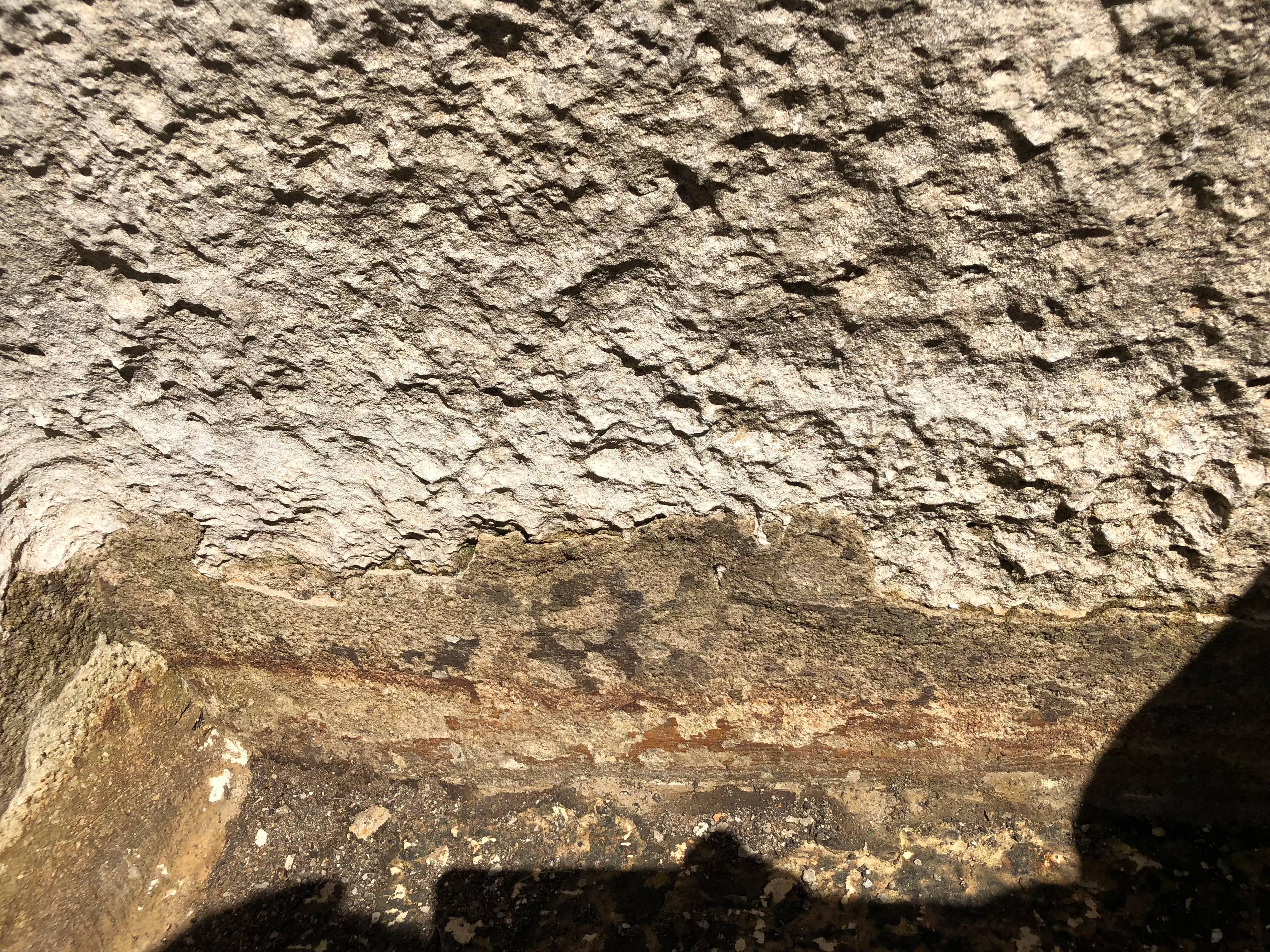Énorme auge de calcaire française ancienne sculptée à la main 2