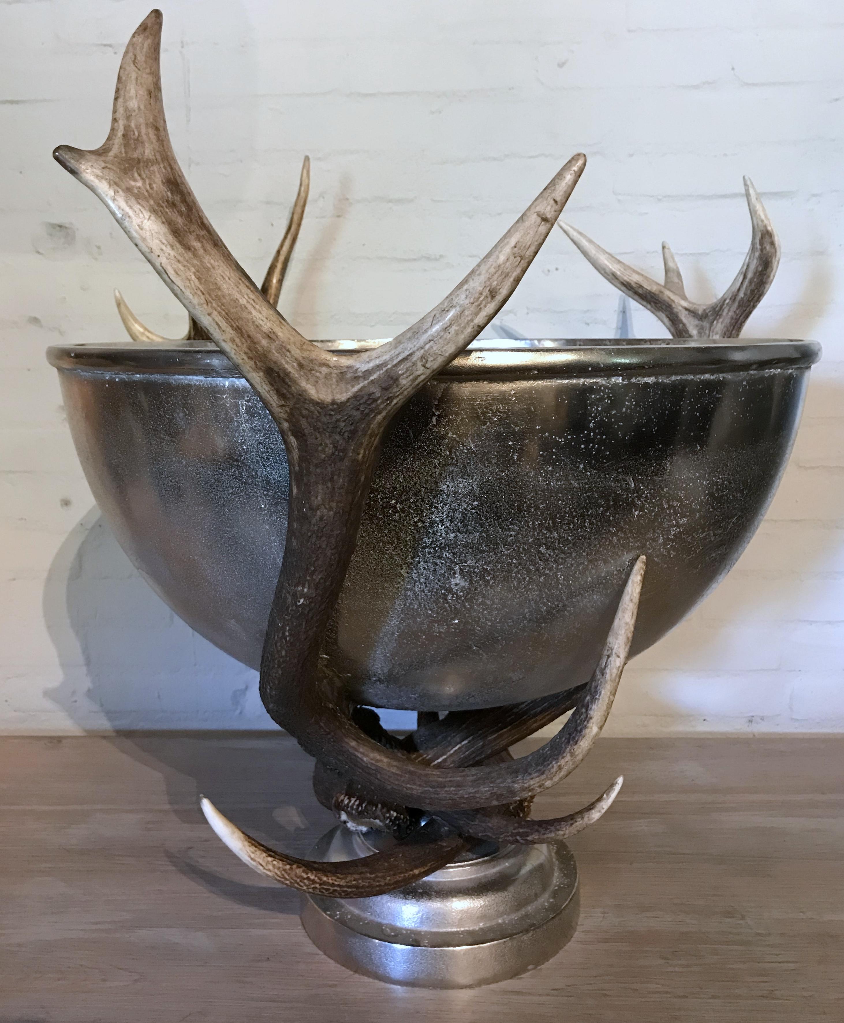 antler ice bucket