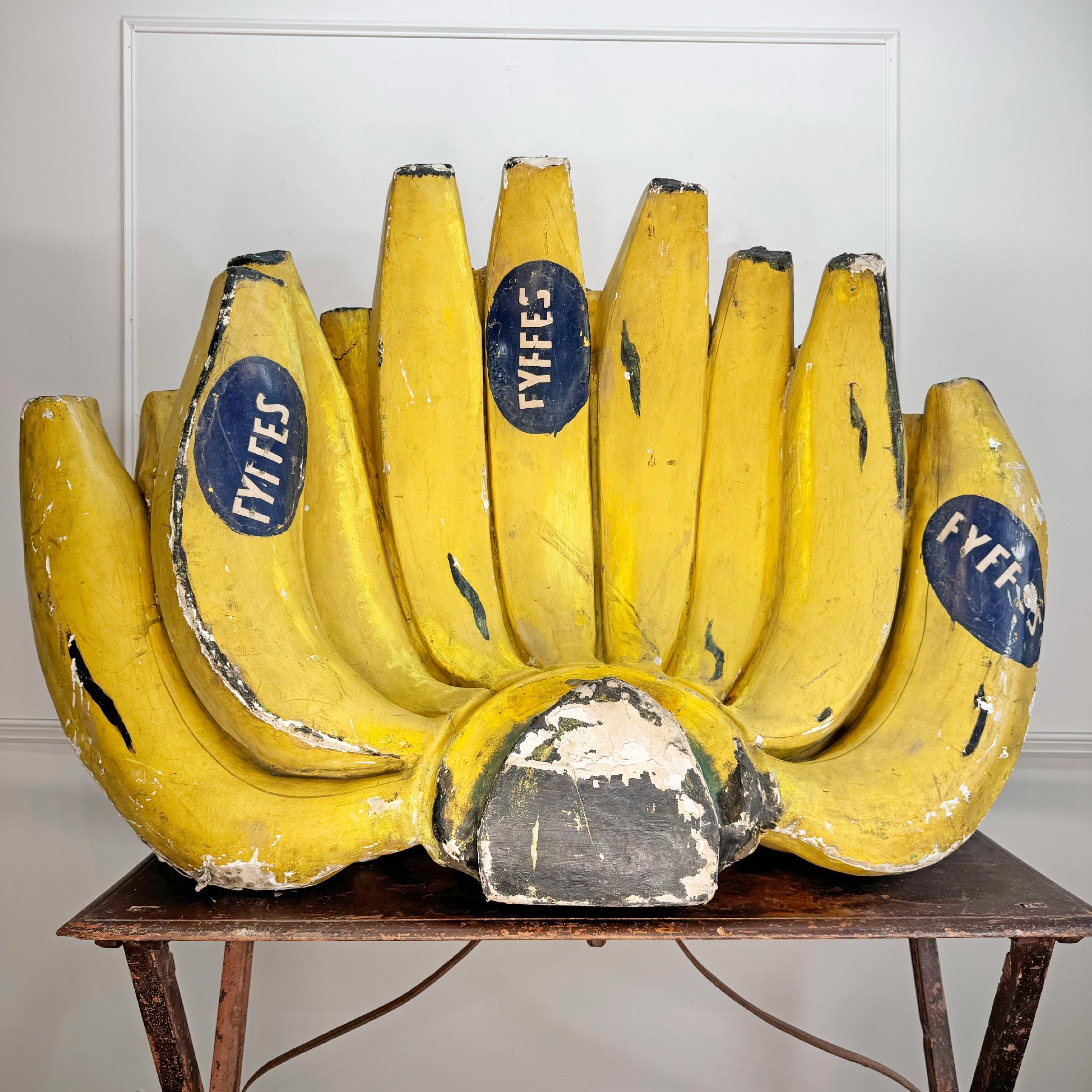 Enormous Fyffes Bananas Advertising Display 1930's 6