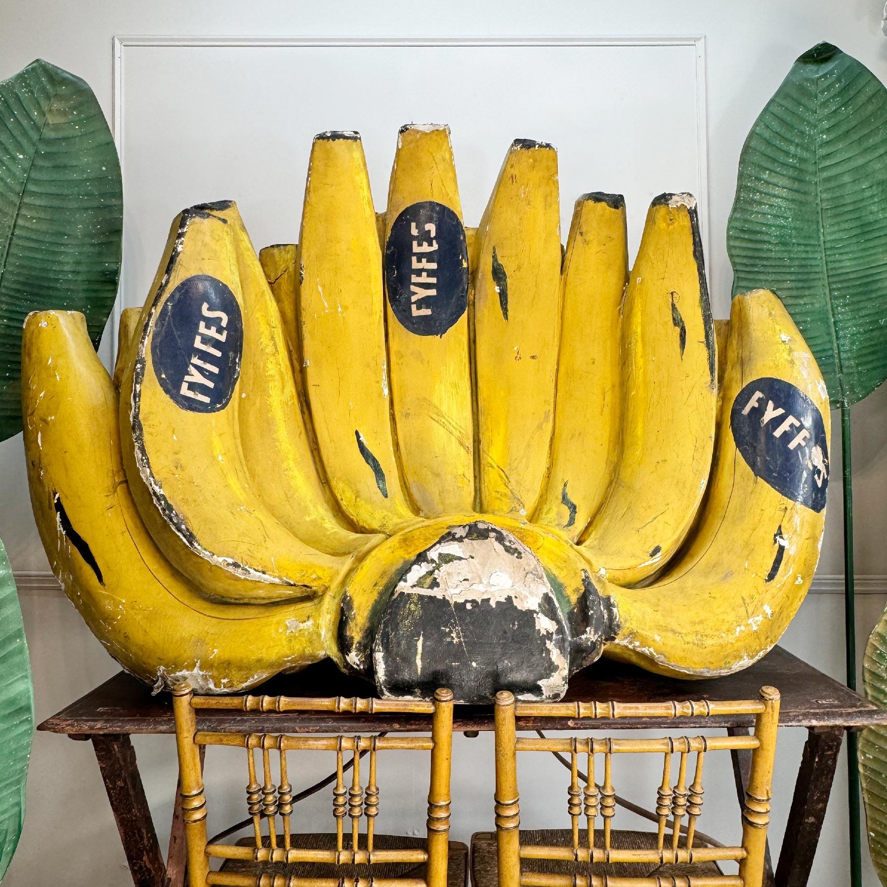 Enormous Fyffes Bananas Advertising Display 1930's In Good Condition In Hastings, GB