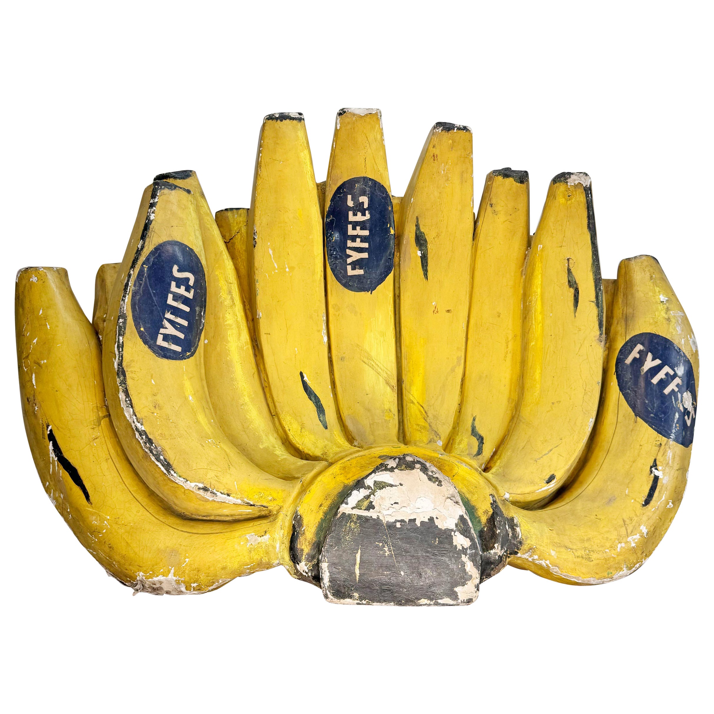 Enormous Fyffes Bananas Advertising Display 1930's