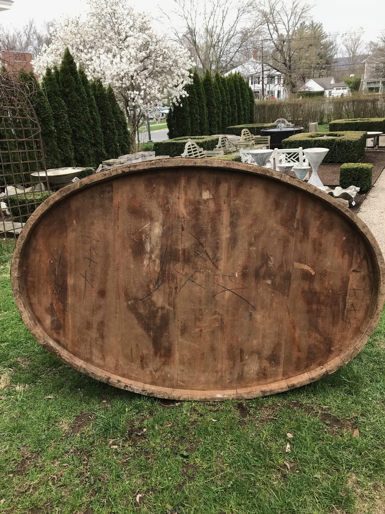 Enormous Handmade Wooden Alsatian Wine Tubs For Sale at 1stDibs