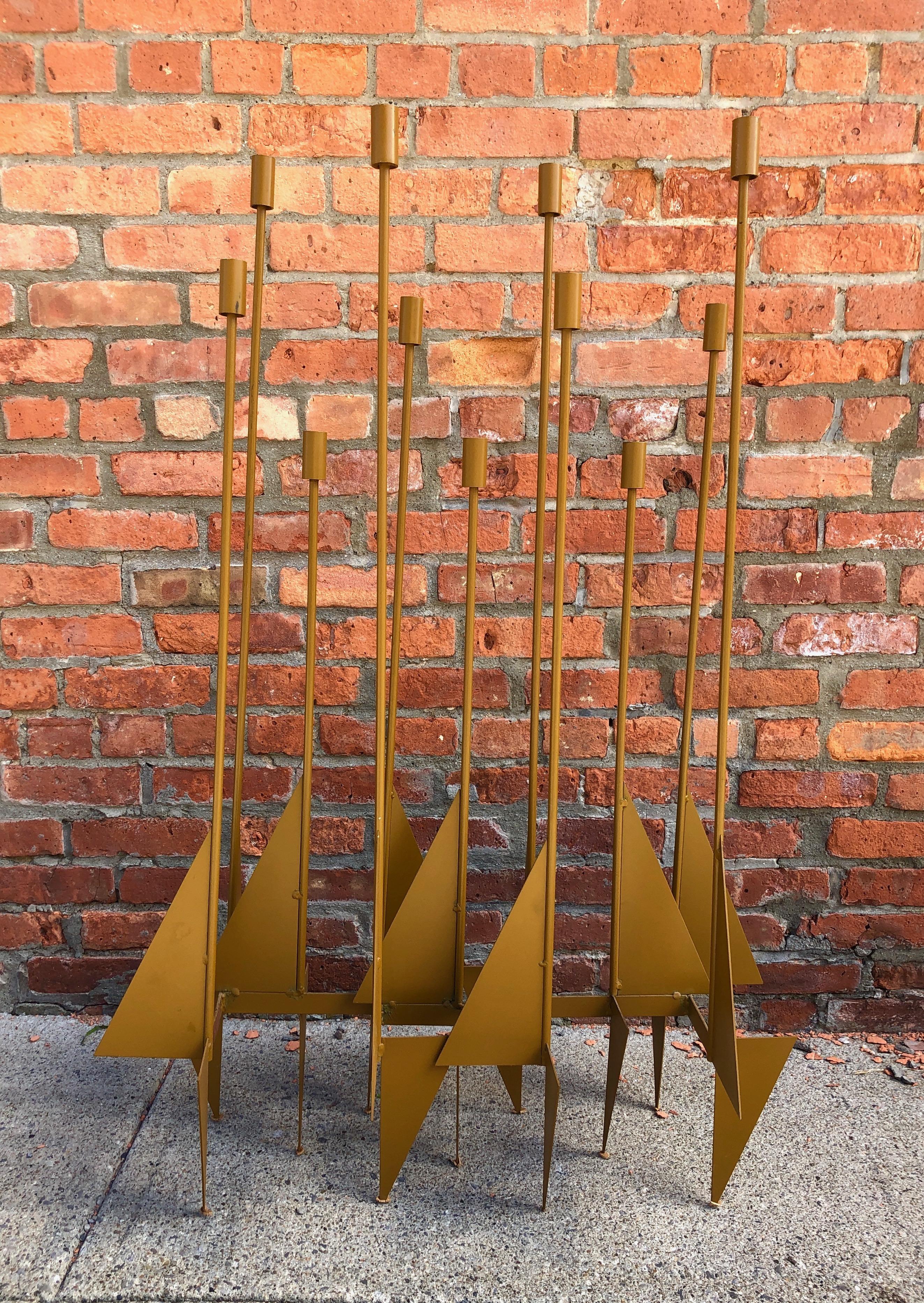 Enormous Rare Modernist Candelabrum by Donald Drumm For Sale 2