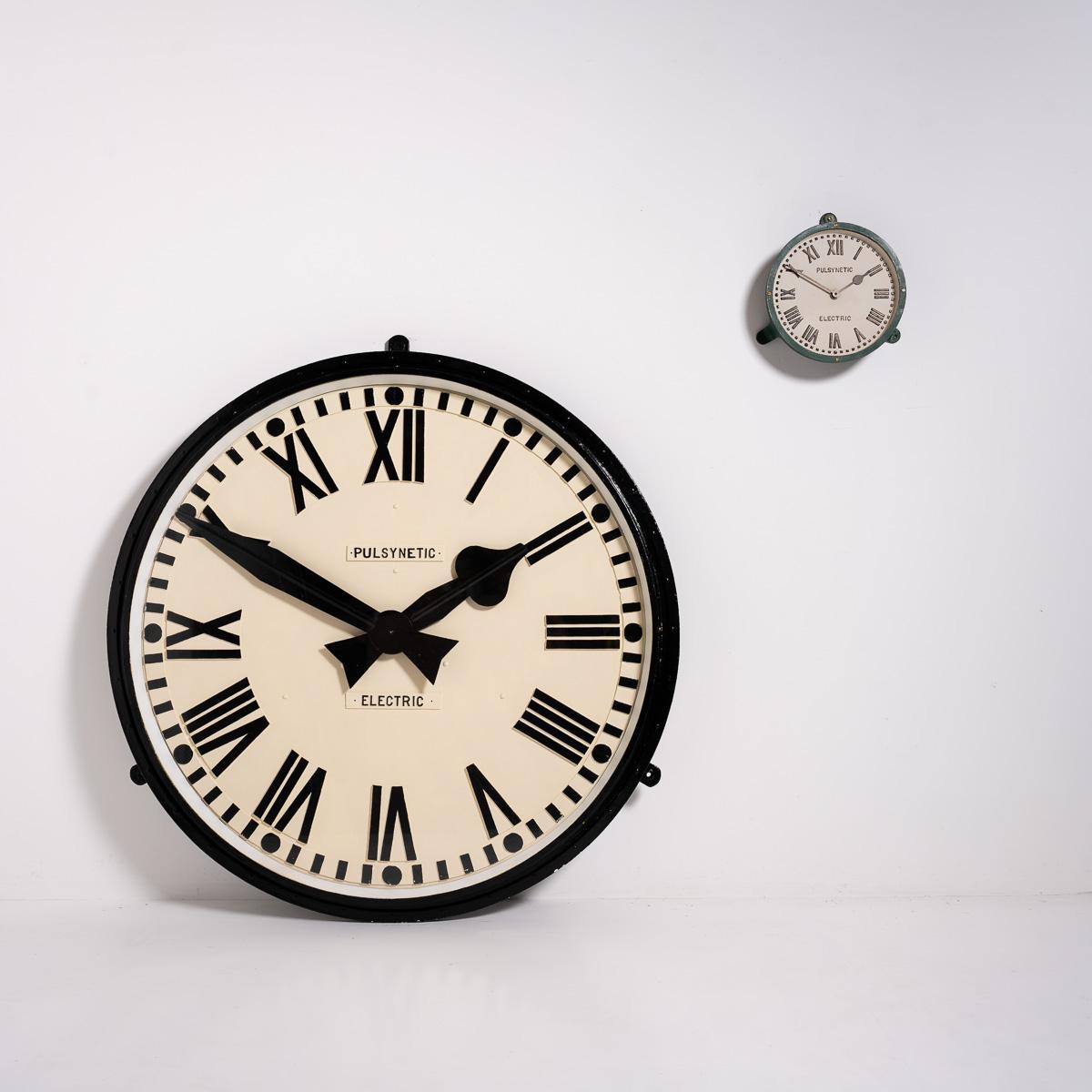 Enormous Reclaimed Cast Iron Industrial Clock by Gents of Leicester For Sale 5