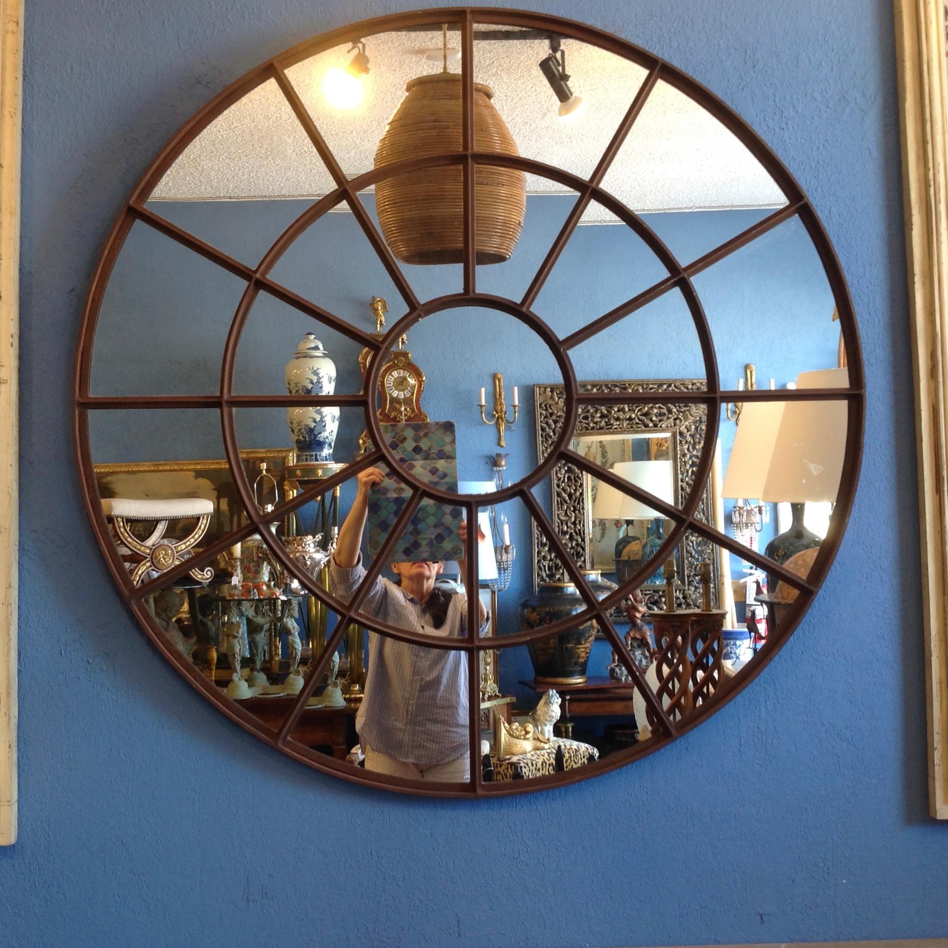 Enormous Round Mirror 1