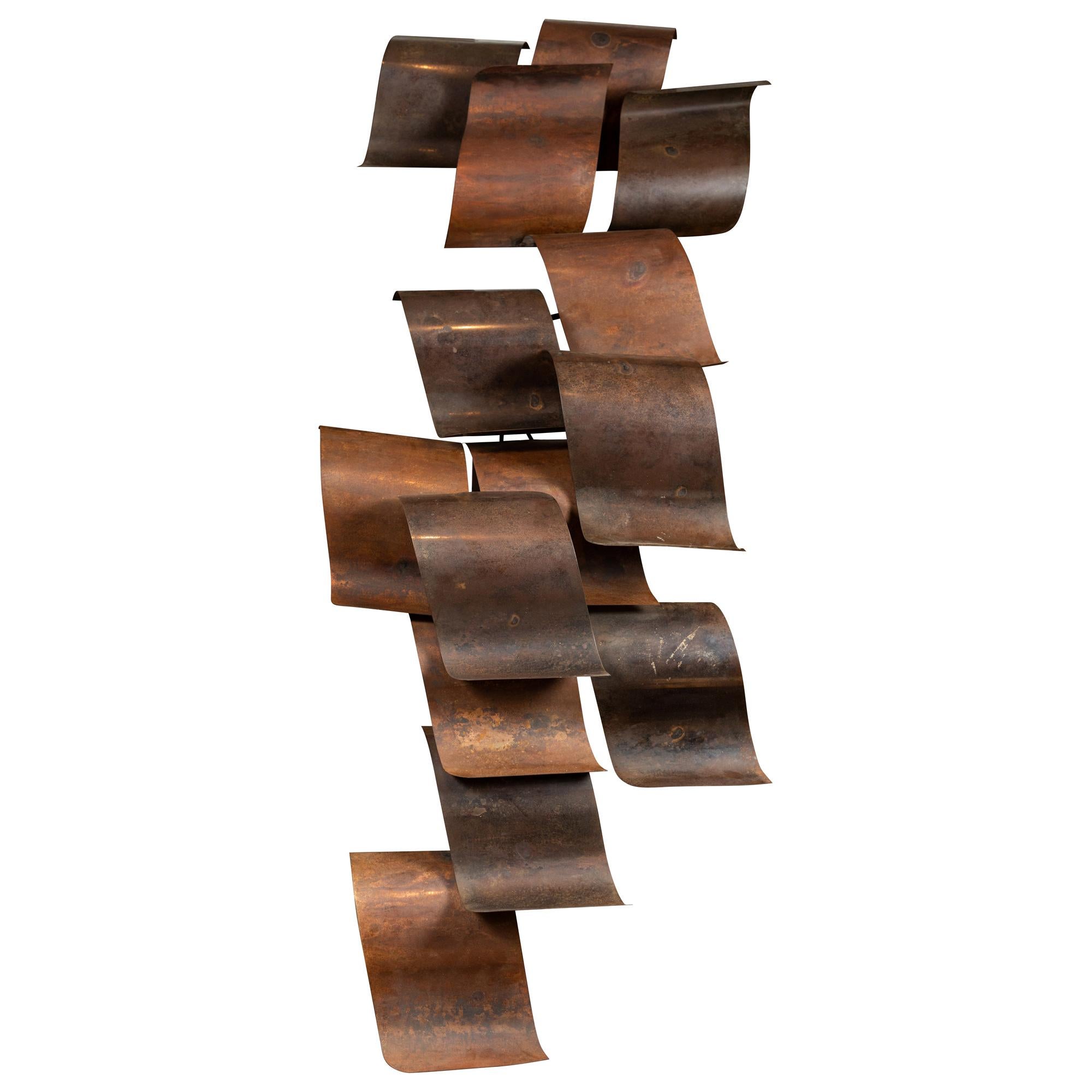 Enormous, Vintage, Abstract Wall Sculpture
