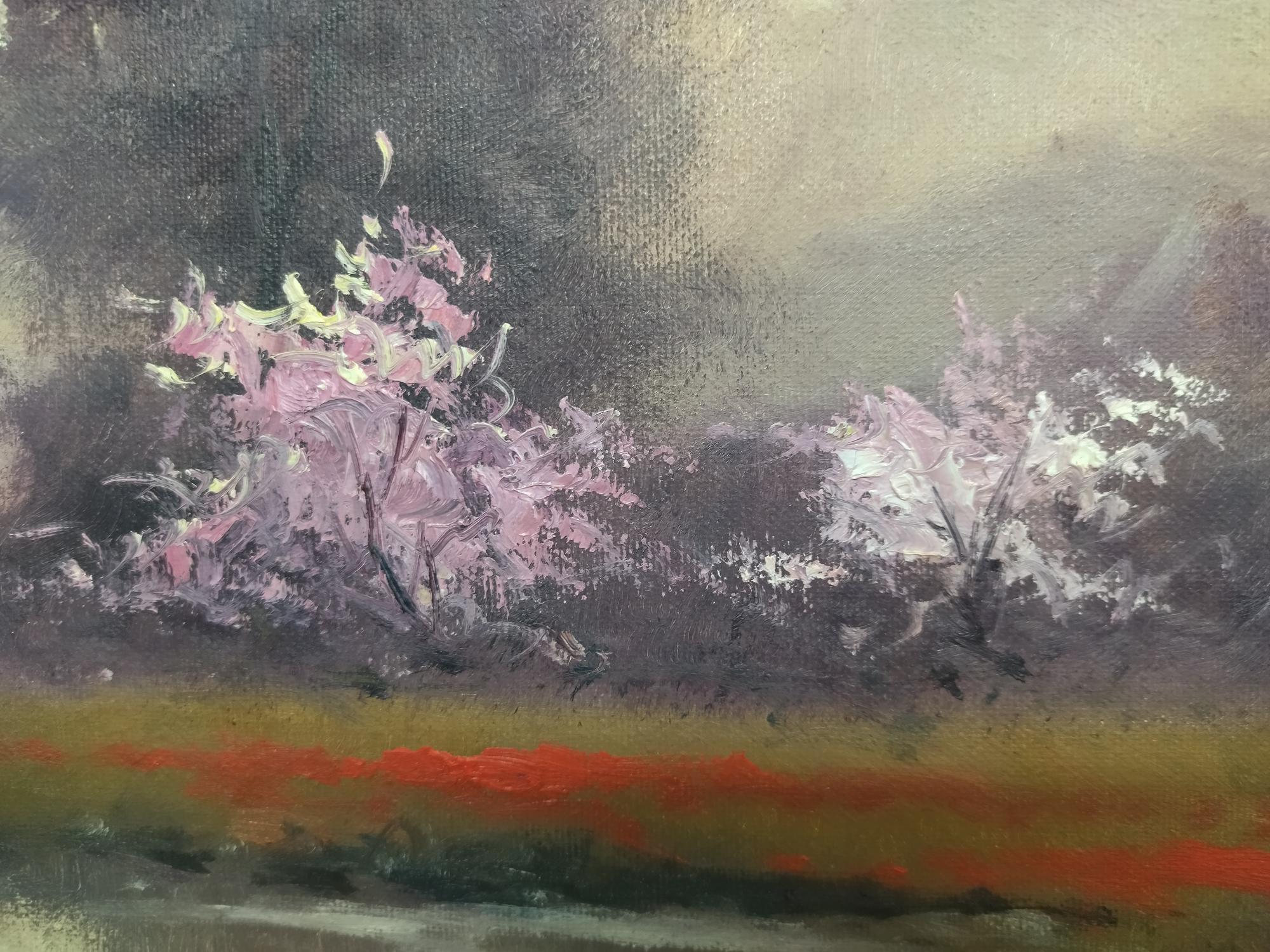 Beltran Messa 8 Paesaggio arboreo e fluviale in vendita 1